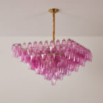 Fuchsia Prism Empire Chandelier - Image 15