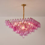 Fuchsia Prism Empire Chandelier - Image 16