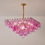 Fuchsia Prism Empire Chandelier - Image 17
