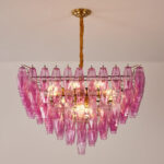 Fuchsia Prism Empire Chandelier - Image 8