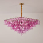 Fuchsia Prism Empire Chandelier - Image 4