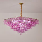 Fuchsia Prism Empire Chandelier - Image 10