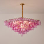 Fuchsia Prism Empire Chandelier - Image 11