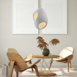 Sculptural Japandi Pendant Lamp - Image 5