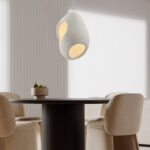 Sculptural Japandi Pendant Lamp - Image 12