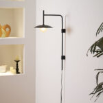 Gea Swing Arm Plug-in Wall Lamp - Image 3
