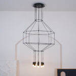 Geometric Lines Pendant Lamp - Image 4