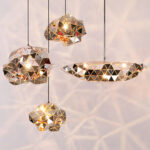 Geometric Panel Pendant Lamp - Image 4