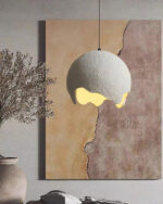 Geometric Resin Pendant Light - Image 4