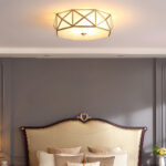 Geometric Shaped Flush Ceiling Light - Image 3