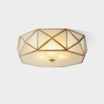 Geometric Shaped Flush Ceiling Light - Image 13