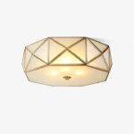 Geometric Shaped Flush Ceiling Light - Image 14