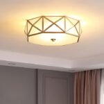 Geometric Shaped Flush Ceiling Light - Image 15