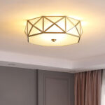 Geometric Shaped Flush Ceiling Light - Image 2
