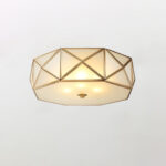 Geometric Shaped Flush Ceiling Light - Image 11