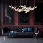 Double Layer Combination Gingko Chandelier - Image 3