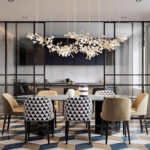 Double Layer Combination Gingko Chandelier - Image 13