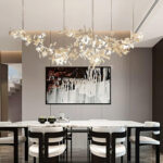 Double Layer Combination Gingko Chandelier - Image 14