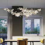Double Layer Combination Gingko Chandelier - Image 7