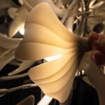 Gold White Leaves Combination Gingko Chandeliers - Image 14