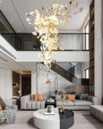 Ginkgo Tip Tlying Chandelier - Image 7