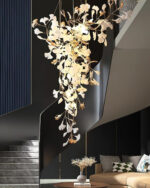 Ginkgo Tip Tlying Chandelier - Image 8