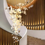 Ginkgo Tip Tlying Chandelier - Image 20