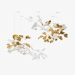 Ginkgo Tree Chandelier - Image 12