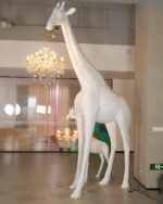 Giraffe Sculpture Floor Lamp - Image 9