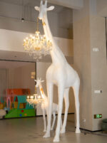 Giraffe Sculpture Floor Lamp - Image 7