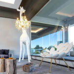 Giraffe Sculpture Floor Lamp - Image 17