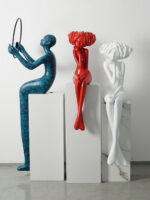 Girl Meditate Sculpture Ornaments - Image 15