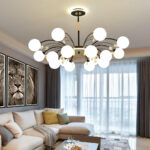 Glamorous Glass Raindrop Chandeliers - Image 2