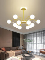 Glamorous Glass Raindrop Chandeliers - Image 4