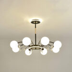 Glamorous Glass Raindrop Chandeliers - Image 15