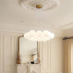 Glass Cluster Chandelier - Image 2