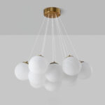 Glass Cluster Chandelier - Image 7