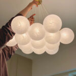 Glass Cluster Chandelier - Image 3