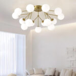 Glass Balls Cluster Ceiling Lamp - Image 2