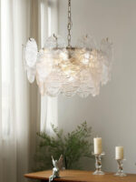 Glass Disc Chandelier - Image 16