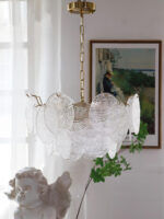 Glass Disc Chandelier - Image 17