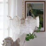 Glass Disc Chandelier - Image 3