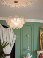 Glass Disc Chandelier - Image 8