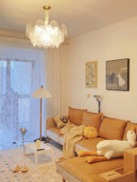 Glass Disc Chandelier - Image 9