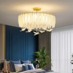 Glass Feather Ceiling Light - Image 6