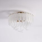 Glass Feather Ceiling Light - Image 14