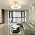 Glass Feather Chandelier - Image 19