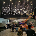 Glass Feathers Flying Chandelier - Image 3
