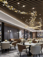 Glass Feathers Flying Chandelier - Image 11