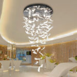 Glass Feathers Flying Chandelier - Image 15